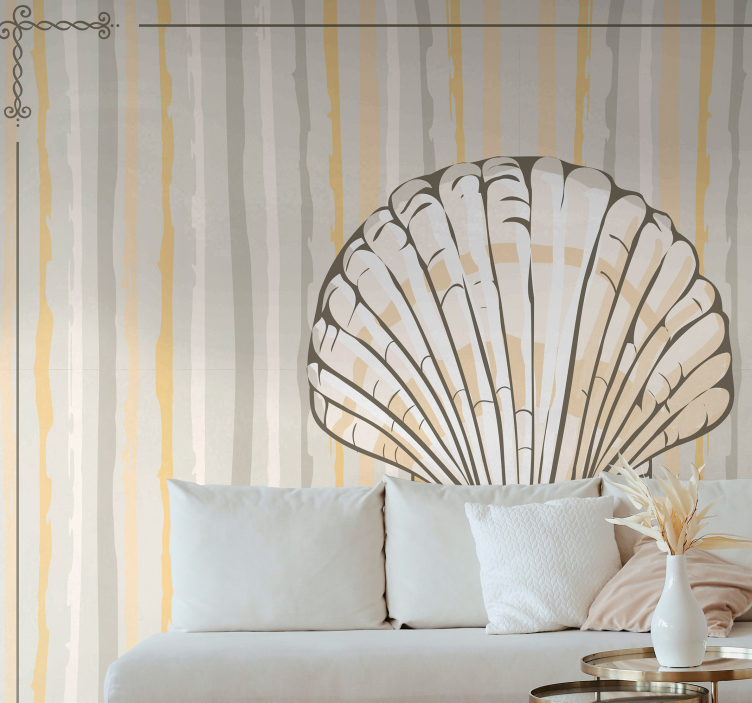 Simpukankukan kukka-asetelma Muut kukat valokuvatapetti - Tenstickers