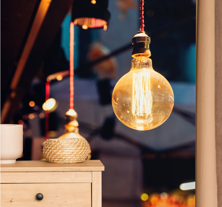 Vintagevalaisin muut tekstuurit ja kuviot valokuvatapetti - Tenstickers