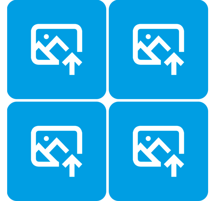 Henkilökohtainen perhekuva muokattavat lasinaluset - Tenstickers