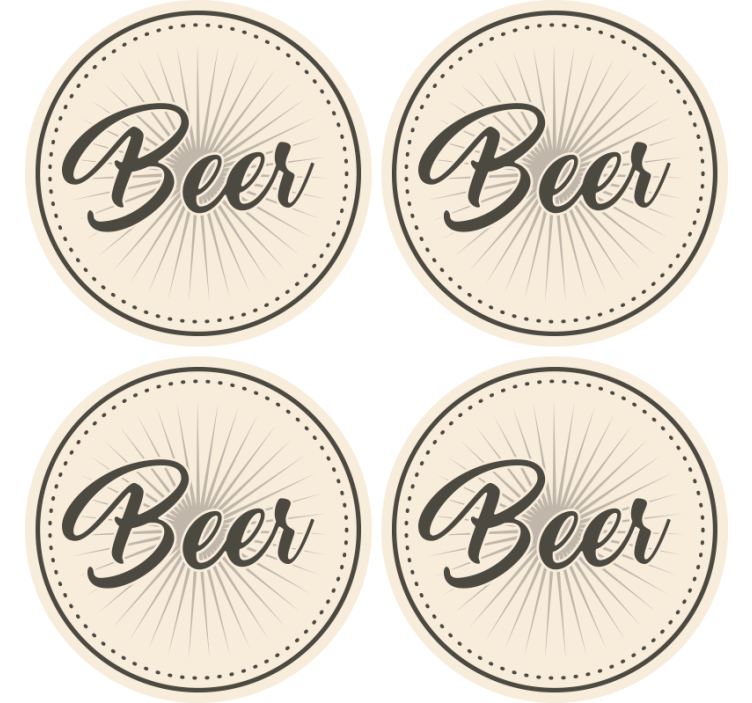 Texto cerveza Olut lasinalunen - Tenstickers