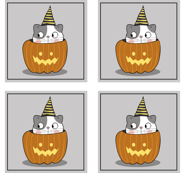 Söpö halloween halloween lasinalunen - Tenstickers