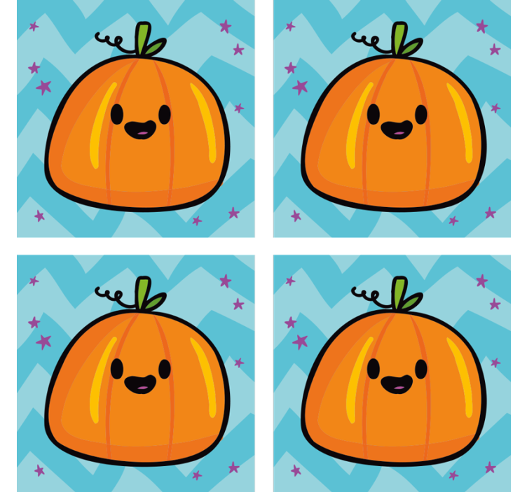 Kurpitsa halloween halloween lasinalunen - Tenstickers