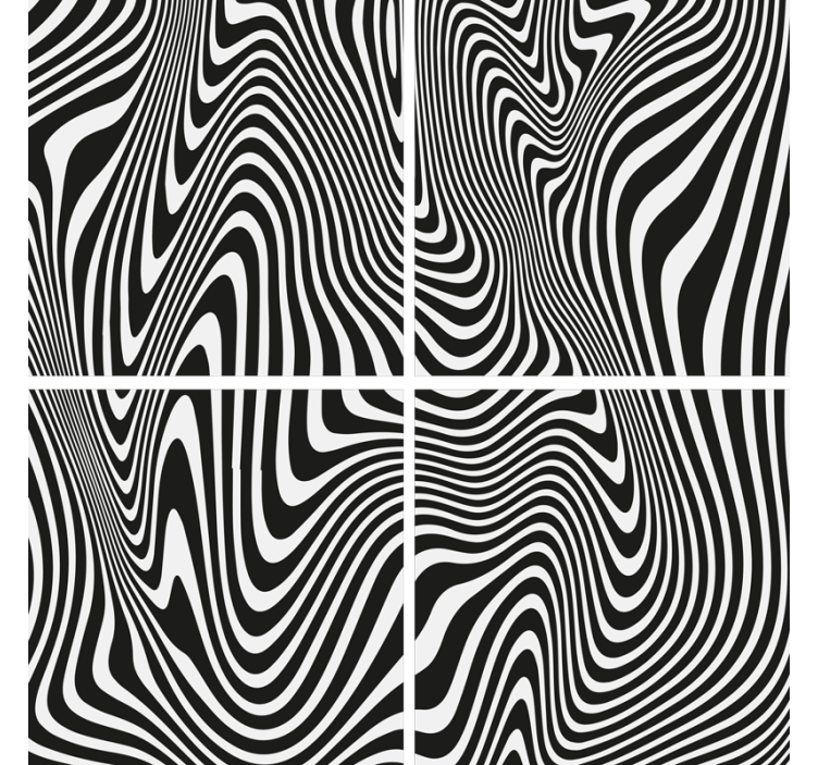 3d-seepra tekstuuri lasinalunen - Tenstickers