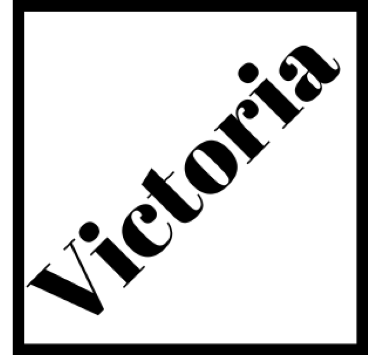 Omanlainen lasinalusennäyttö - Tenstickers