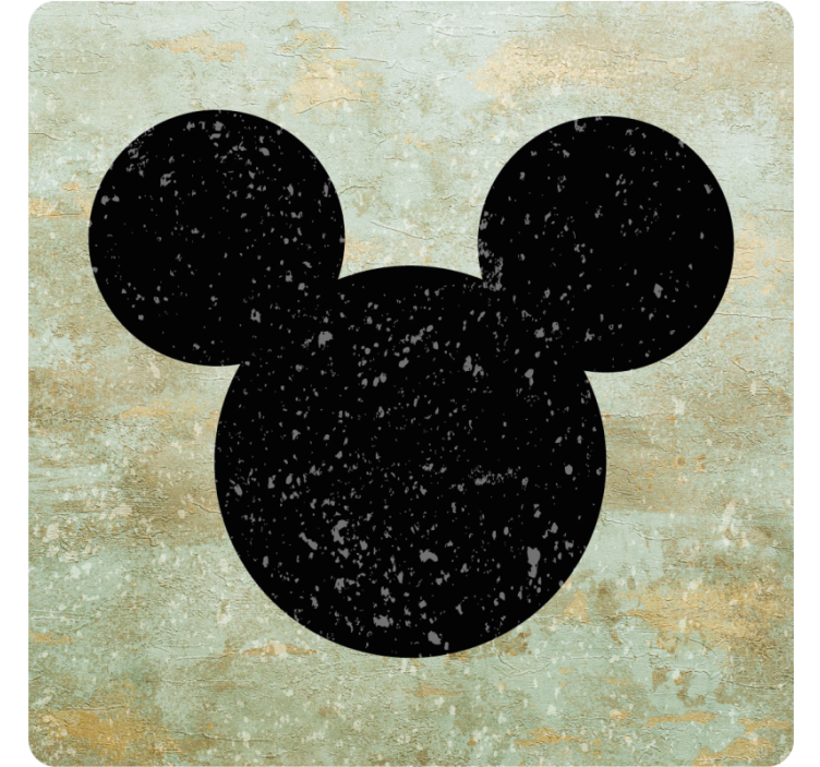 Vintage lasinalunen klassikkopiirrettyikoni - Tenstickers