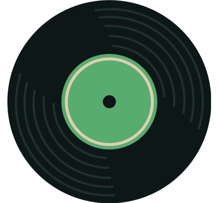 Discosetti jokaiselle sarjalle vintage lasinalunen - Tenstickers