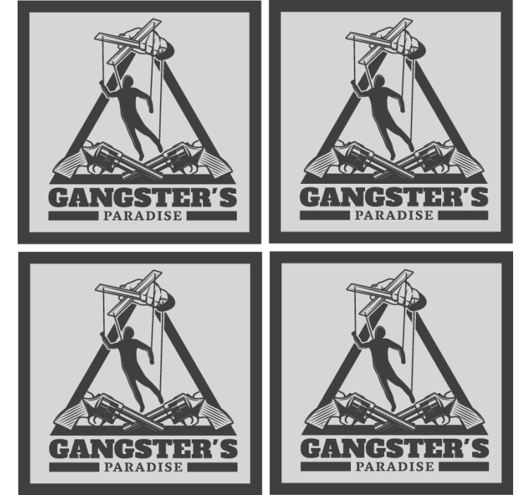 Gangsteriteemainen olutlasinalunen - Tenstickers