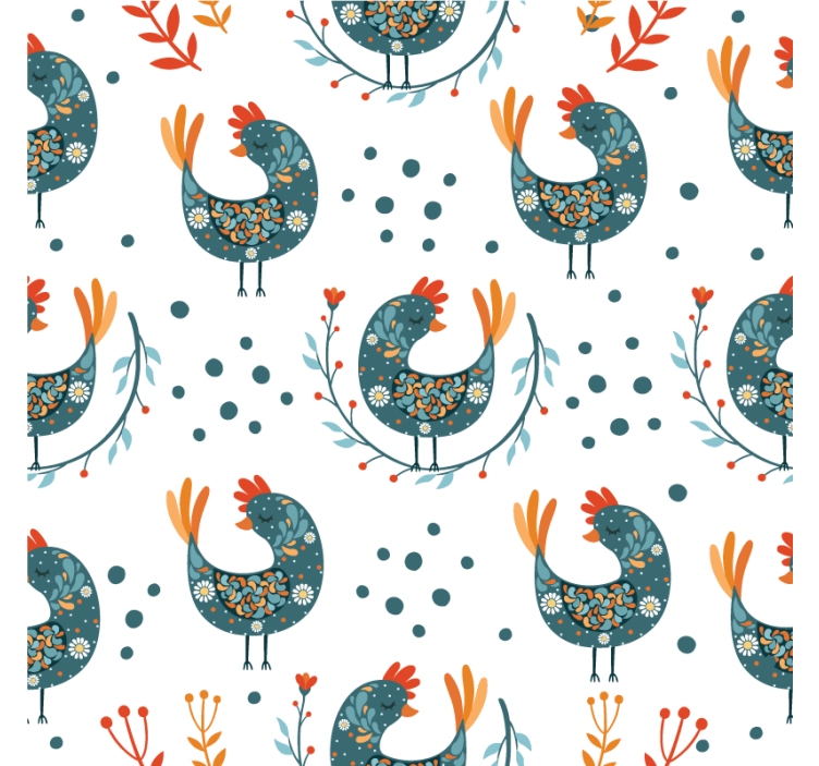 Kummajainen kanakuviolasiainen - Tenstickers