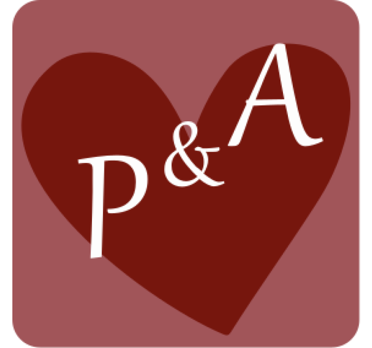 Rakkausaiheinen personoitu lasinalunen häihin - Tenstickers