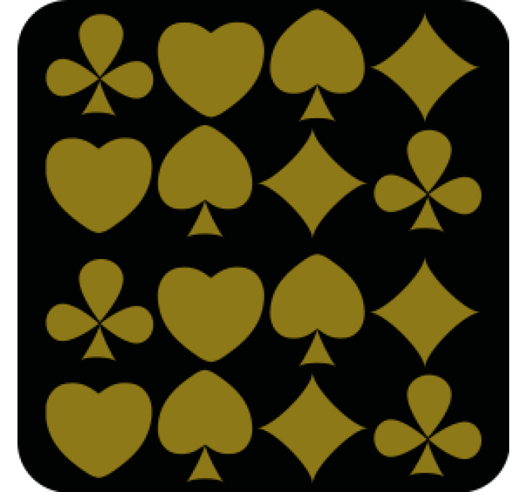 Geometriset muotokuvat lasinalunen - Tenstickers