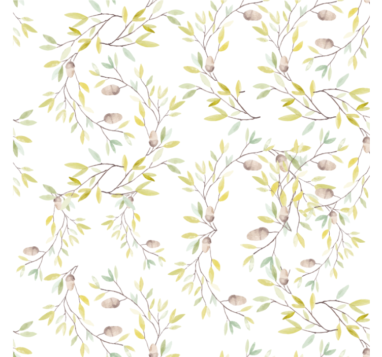 Kukkaköynnöskuvioinen lasinalunen - Tenstickers