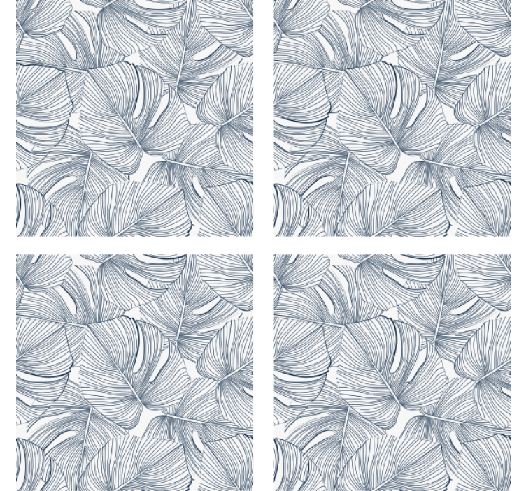 Lehtikuvioinenlasinalunen - Tenstickers