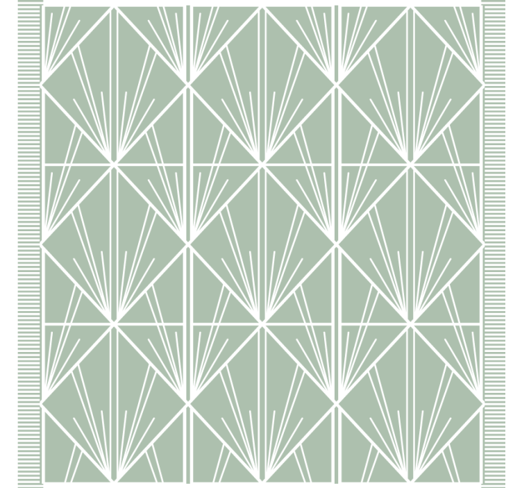 Geometrinenlehtikuviolasinalunen - Tenstickers