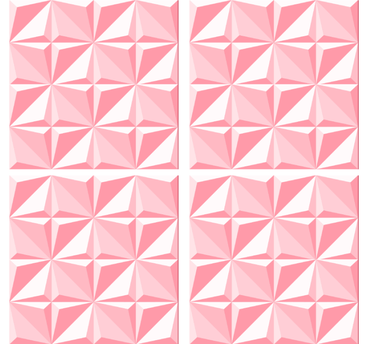 Rakenteellinen geometrinen lasinalunen - Tenstickers