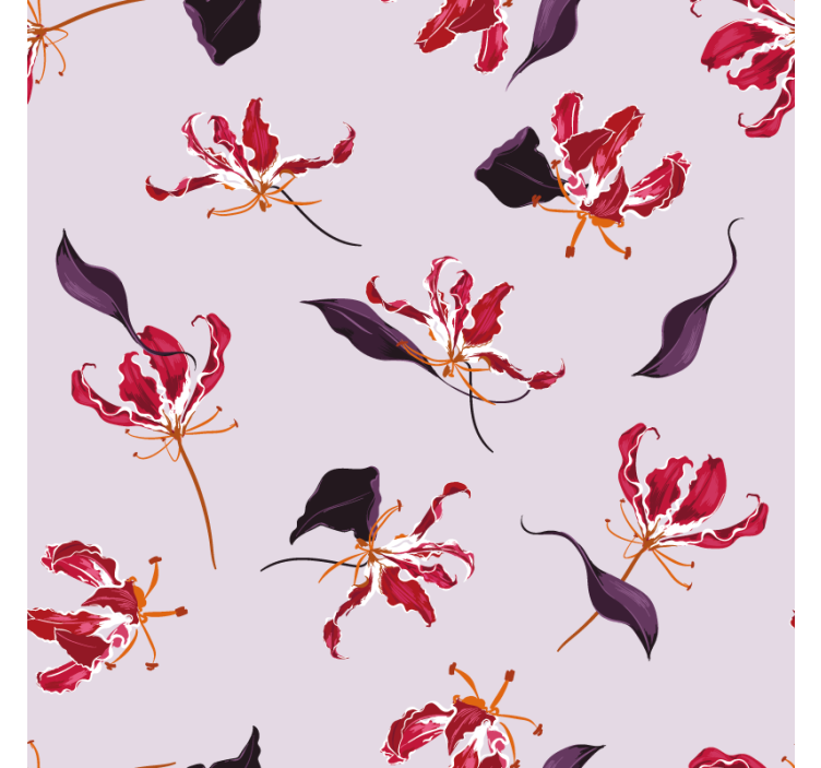 Kukkakuosi elegantti lasinalunen - Tenstickers