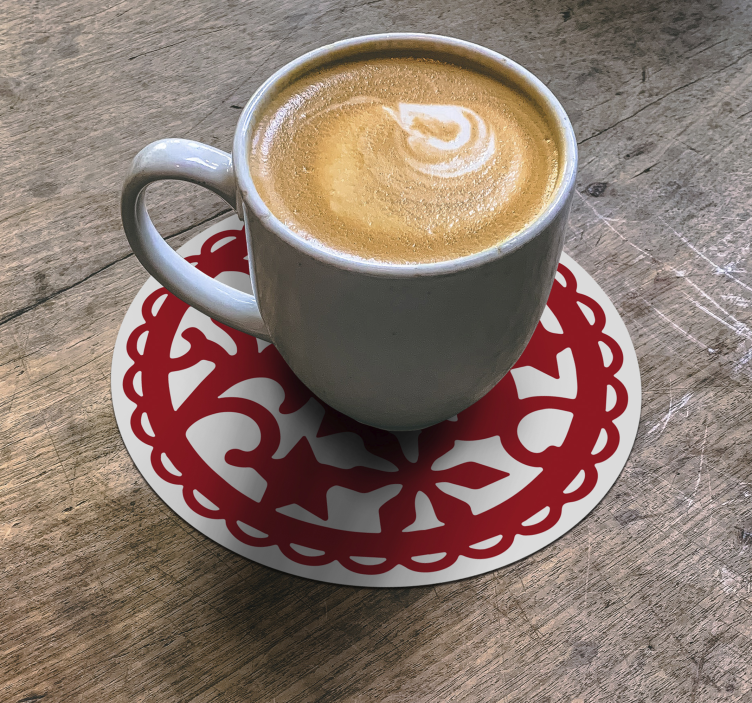 Joulu lumihiutale vintage lasinalunen - Tenstickers