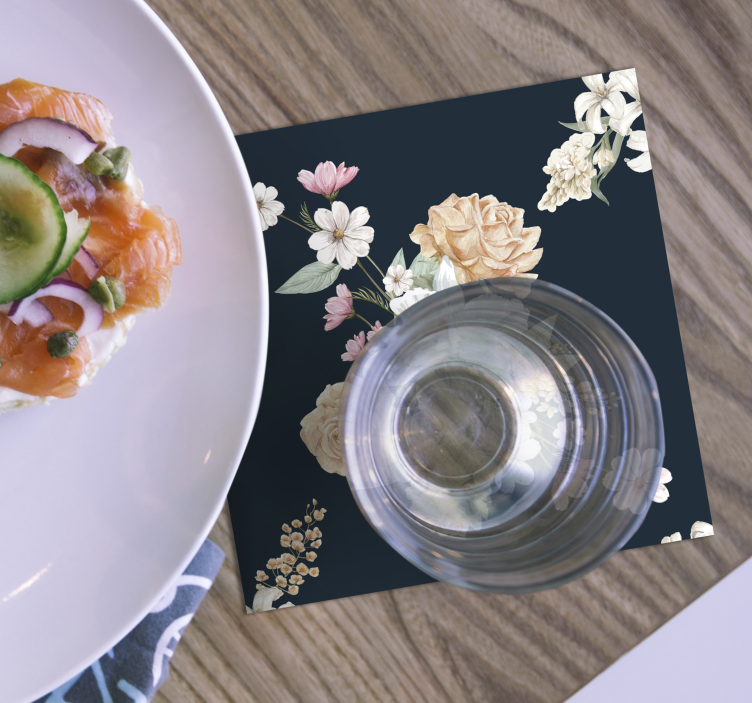 Vintage kukkakimppu vuoristorata - Tenstickers