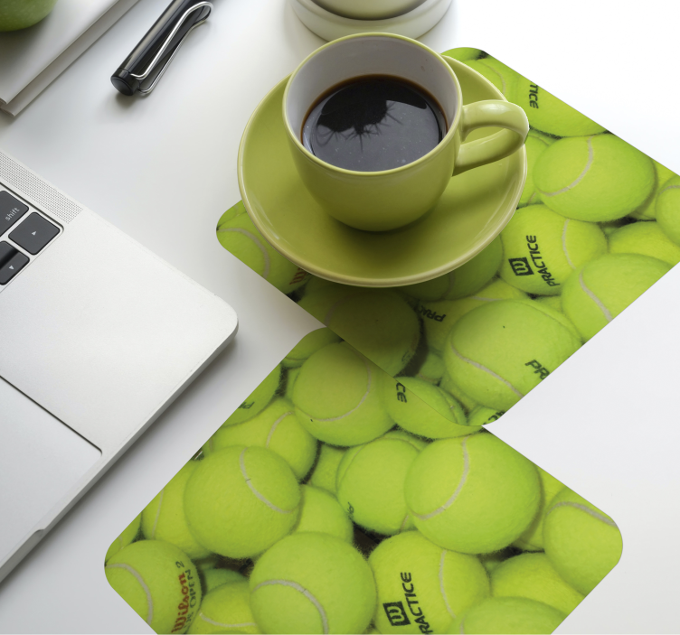 Tennis pallot modernit lasinaluset - Tenstickers