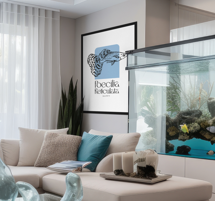 Guppy kala kalajuliste - Tenstickers