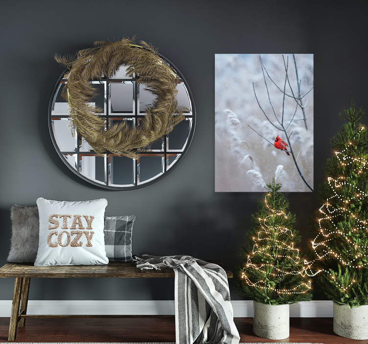 Joululintujulistetulostus - Tenstickers