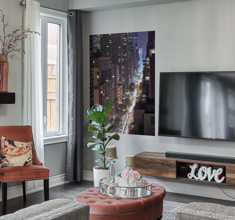 New york city rakennusten juliste - Tenstickers