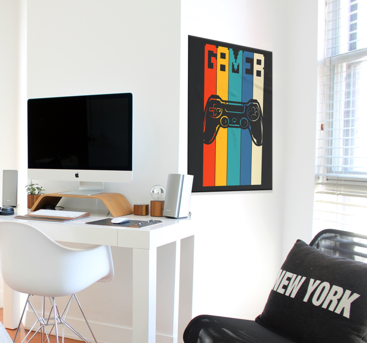 Ohjainpelin julistetulostus - Tenstickers