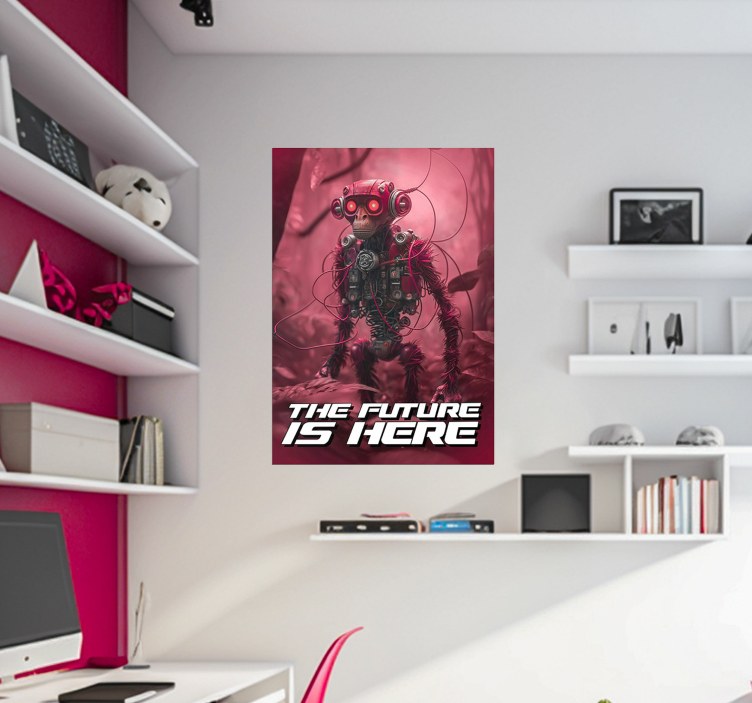 Robottiapina teini-ikäisten juliste - Tenstickers