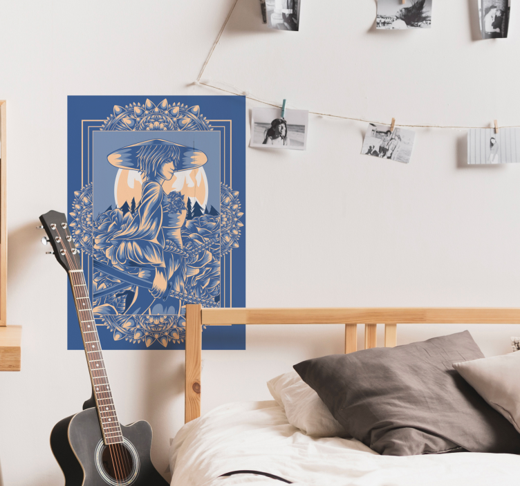 Samurai-anime-julisteprintti - Tenstickers