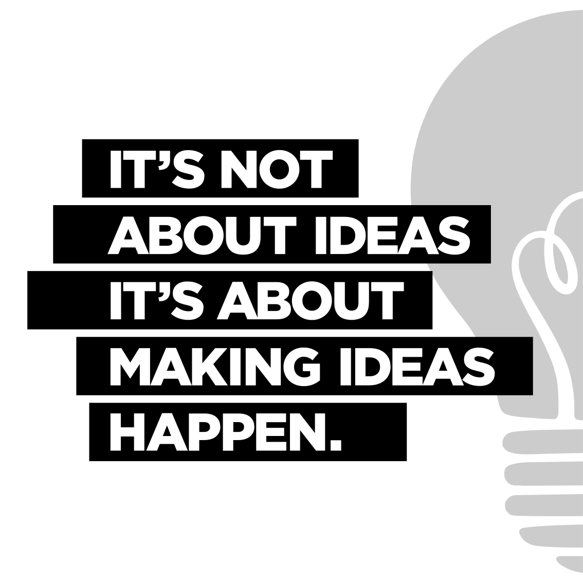 Ideattoimistojuliste - Tenstickers