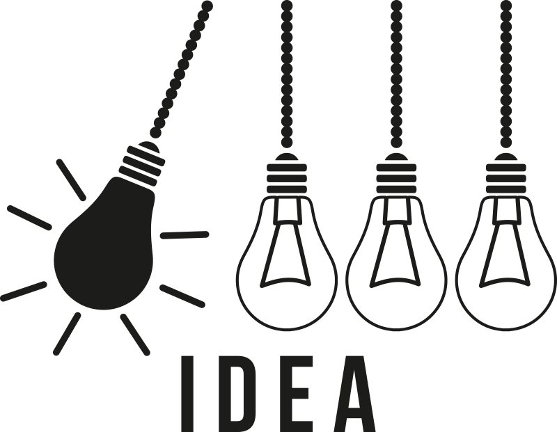 Idearikas kaunis suunnitteluoffistojuliste - Tenstickers