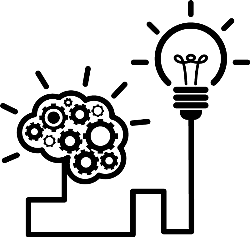 Aivovalon inspiraatioposter - Tenstickers