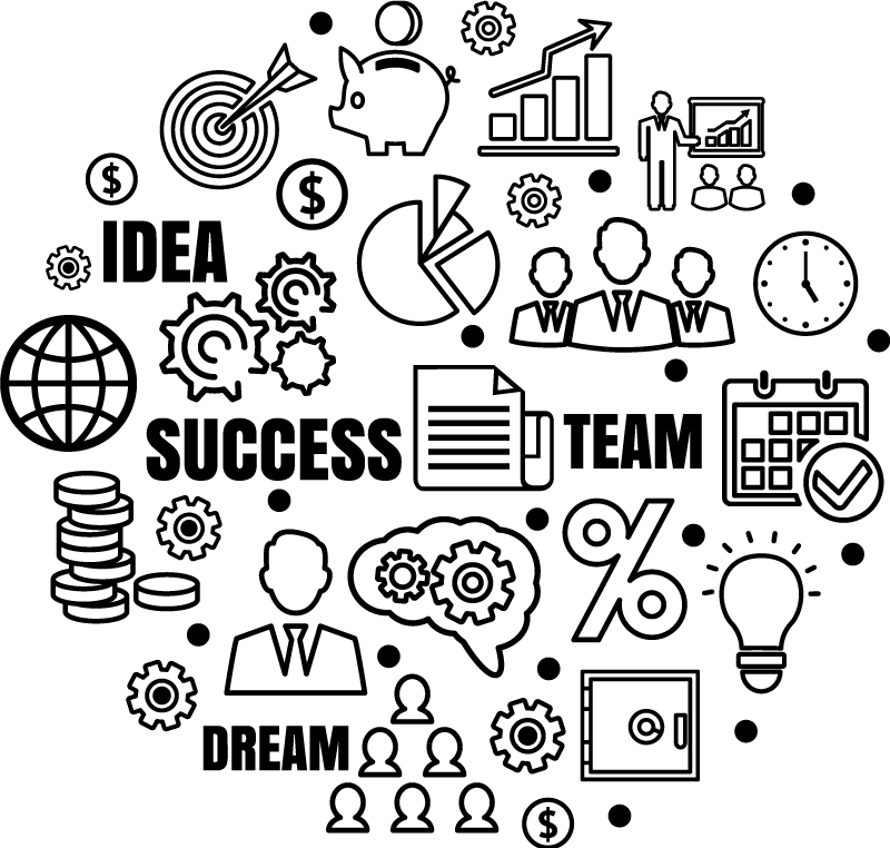 Toimistojuliste liiketoimintakuva - Tenstickers