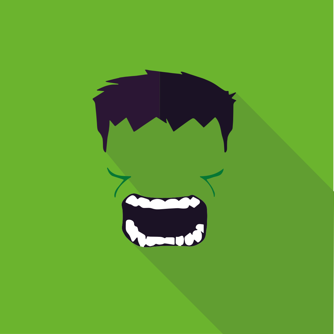 Teini-ikäisten juliste vihreä supersankari - Tenstickers