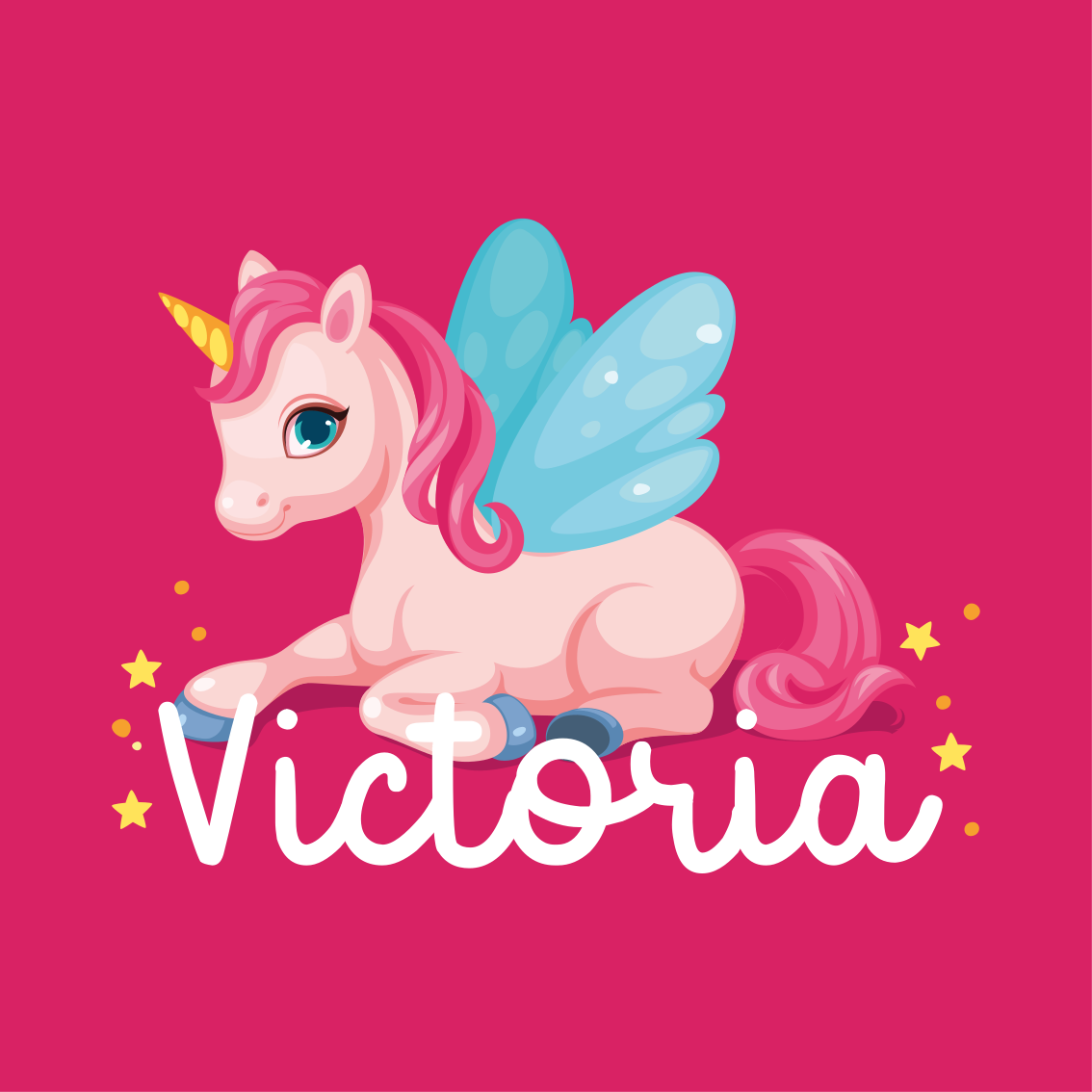Söpö fantasiakuvitus muokattava juliste - Tenstickers