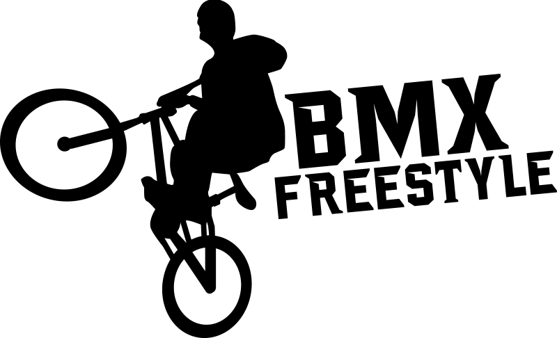 Bmx freestyle pyöräilyjuliste - Tenstickers