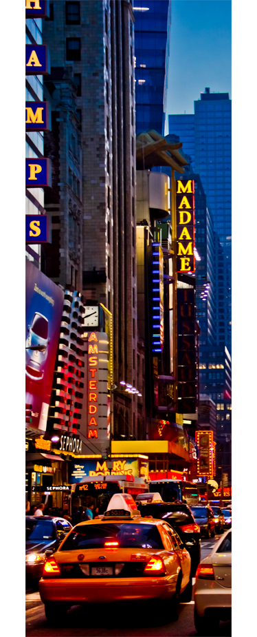 Times square jääkaappitarra maisemajuliste - Tenstickers