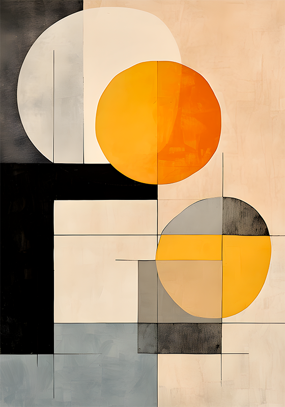 Geometrisetmuodottaidetakojuliste - Tenstickers