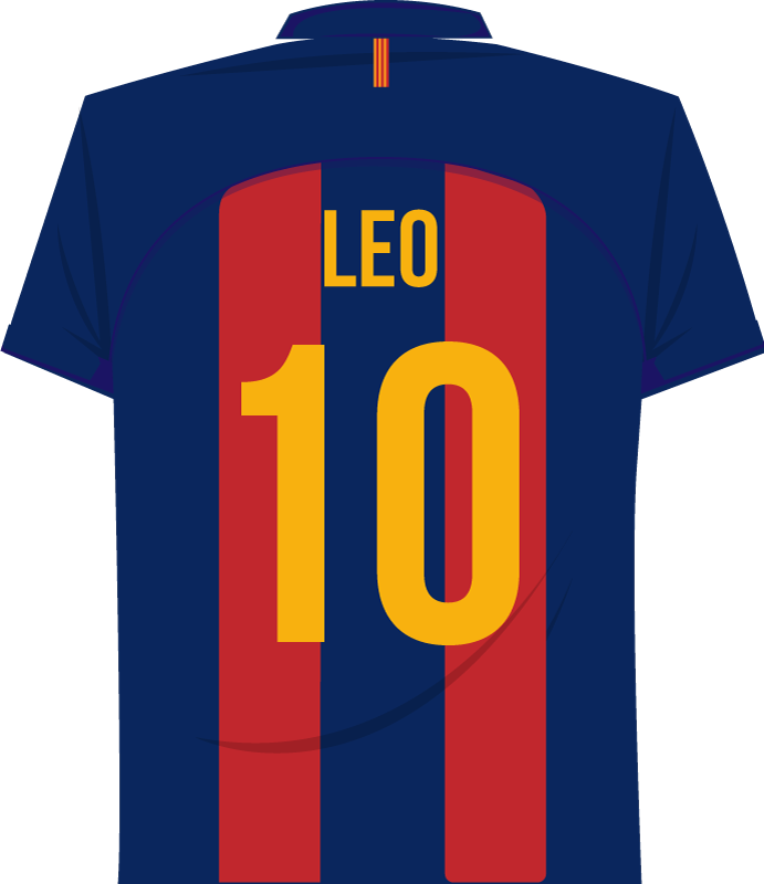 Messi jalkapalloseinätarra - Tenstickers