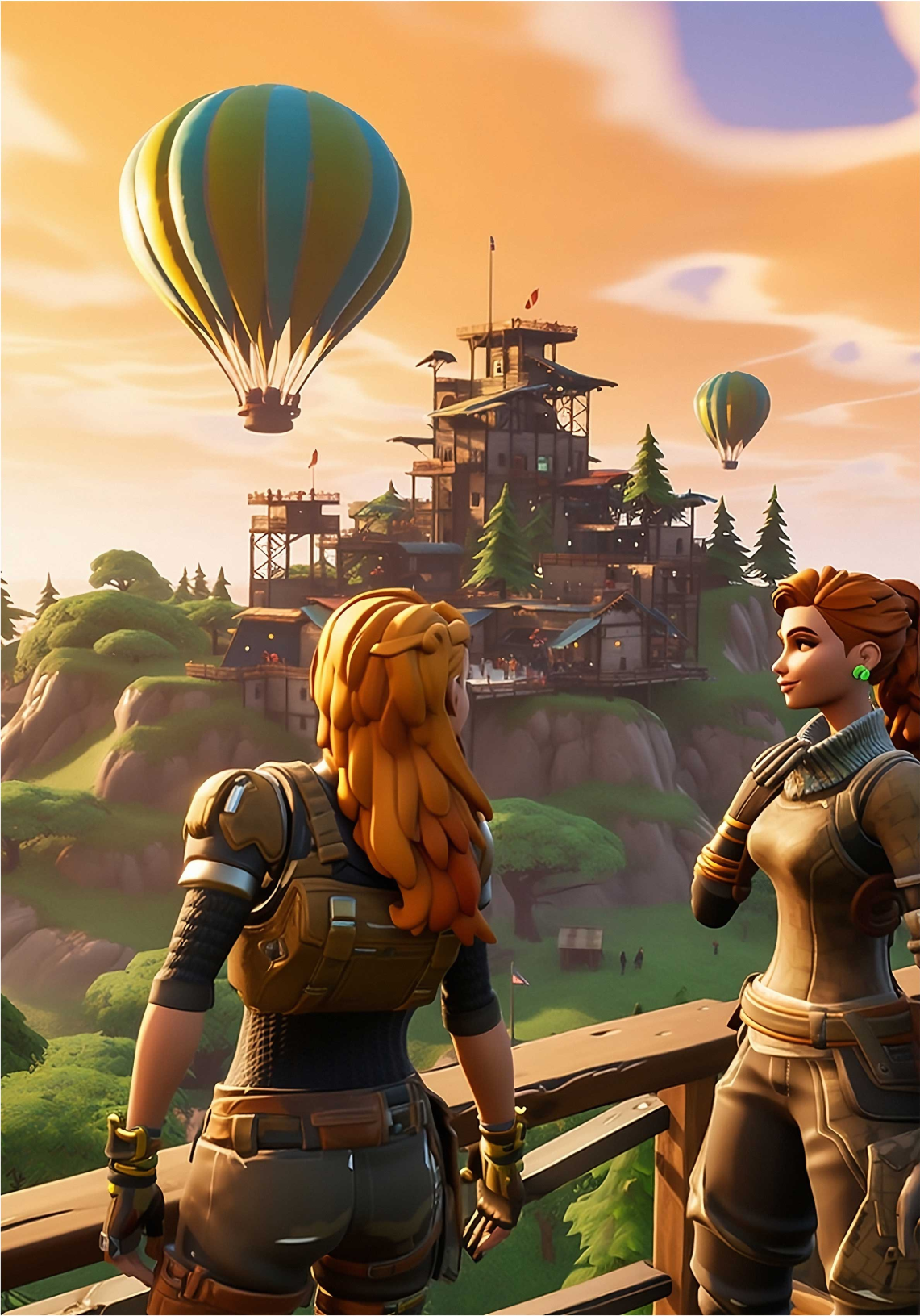 Seikkailu souldiers -tytöt teini-ikäisten juliste - Tenstickers