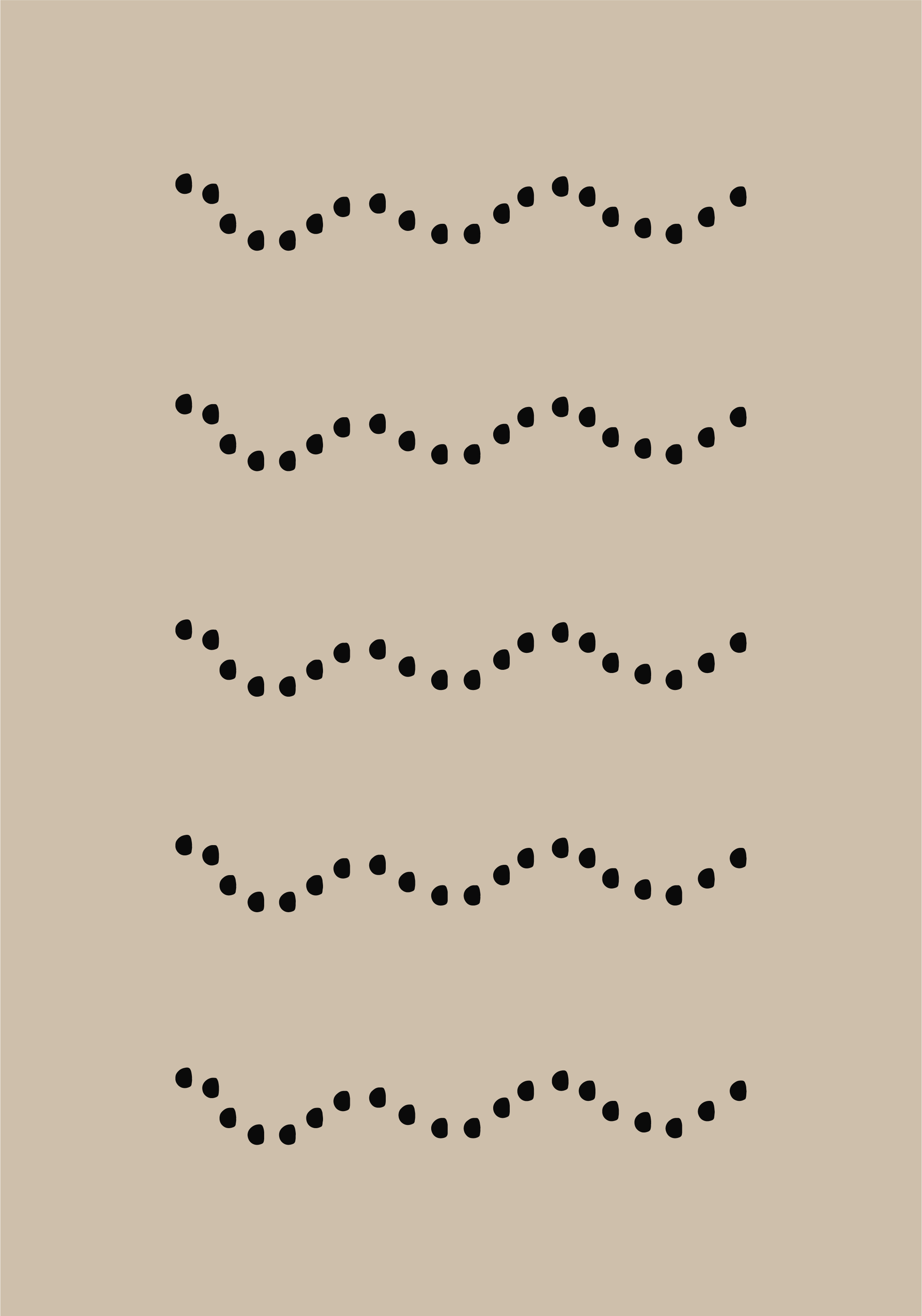 Kivet maassa skandinaavinen juliste - Tenstickers