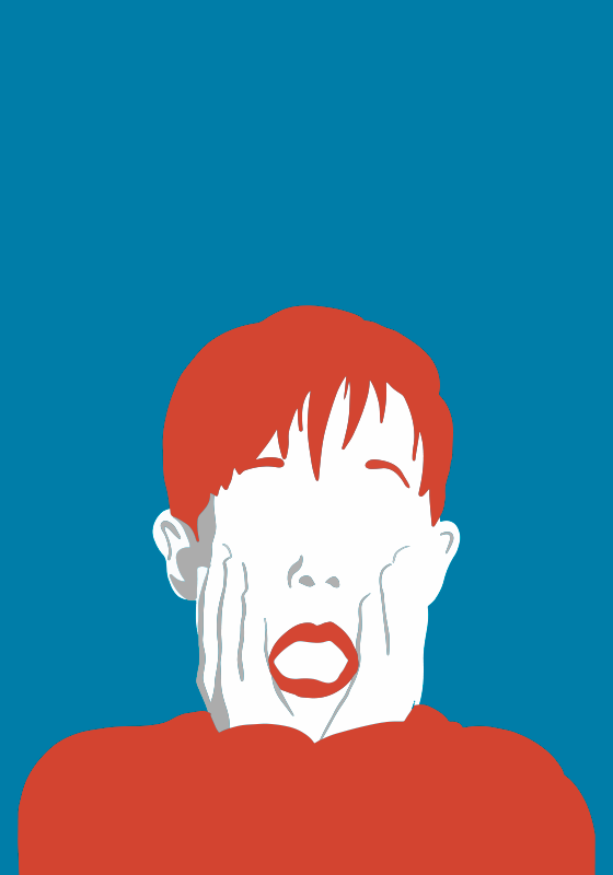 Peloissaan lapsi juliste - Tenstickers