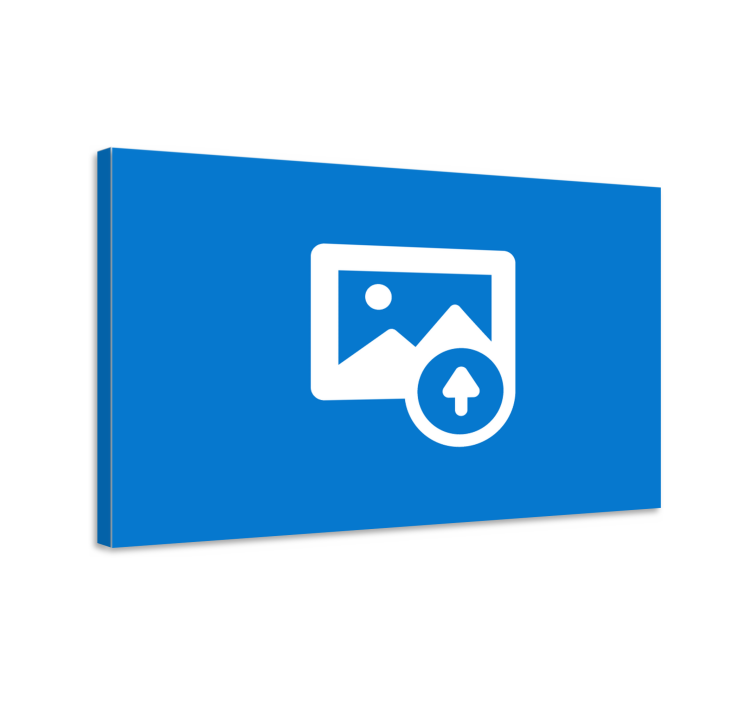 Canvas omasta kuvasta - Tenstickers