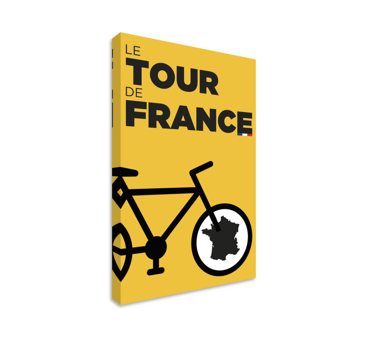 tour urheilu canvas taulu - Tenstickers