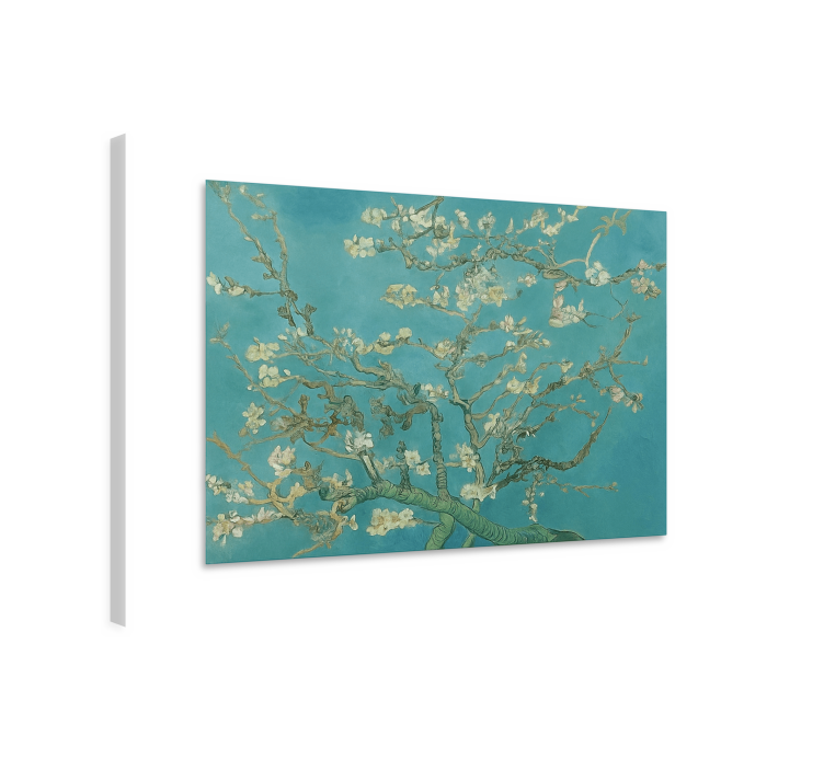Van gogh mantelin kukka taide canvas taulu - Tenstickers