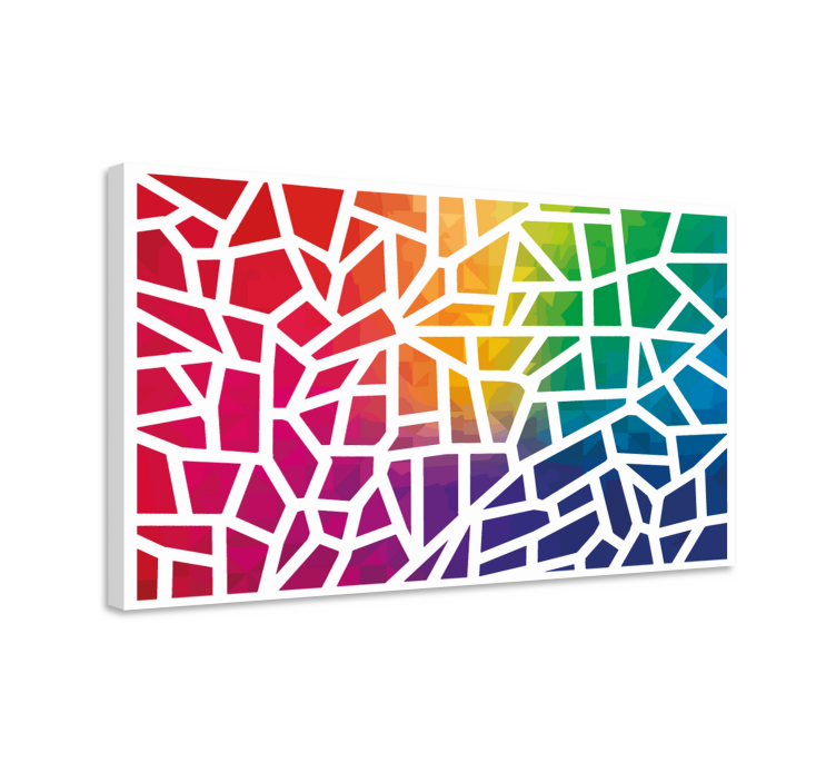 Mosaico de colores mosaiikki canvas - Tenstickers