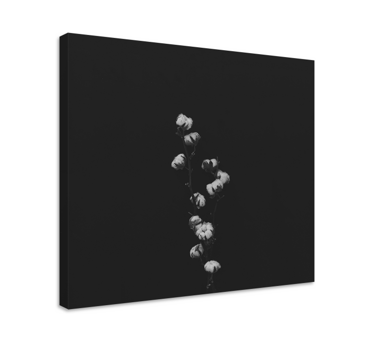 Hienostunut kasvi- ja kukkakuvasto canvas-taulu - Tenstickers