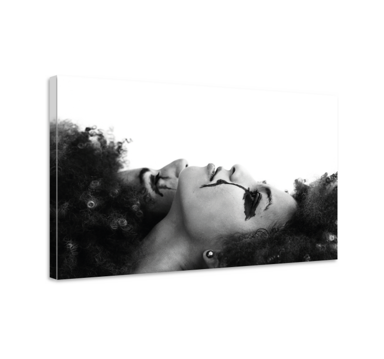 Maitoa ja kahvia taide canvas - Tenstickers