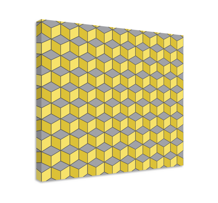 Pantone sqaures 3d canvas - Tenstickers