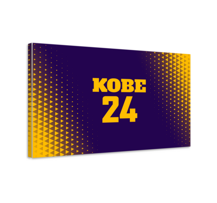 Kobe bryant lakers viileä koripallo nuorten canvas - Tenstickers