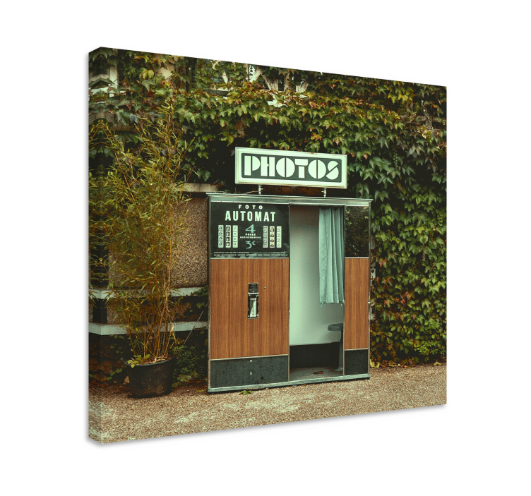 Vintage valokuvaus canvas taulu - Tenstickers